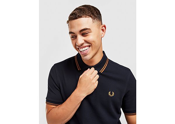 Fred Perry Twin Tipped Polo Shirt  Navy