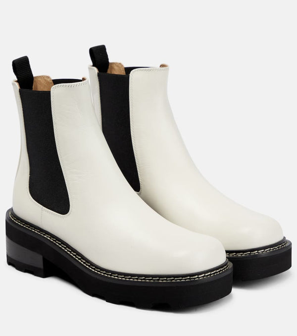 Gabriela Hearst Jil leather Chelsea boots