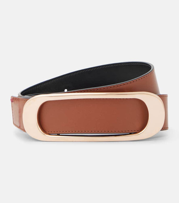 Gabriela Hearst Timon Medium reversible leather belt