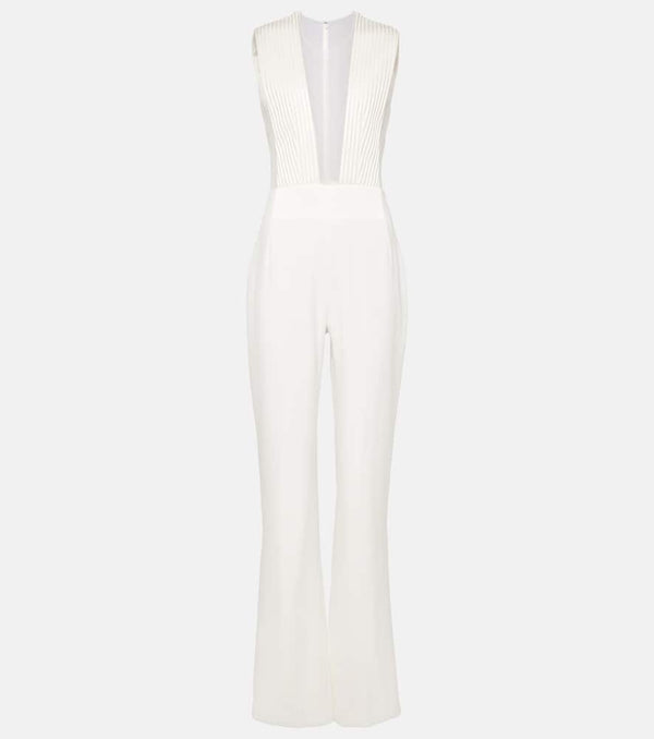 Galvan Bridal Soho flared jumpsuit