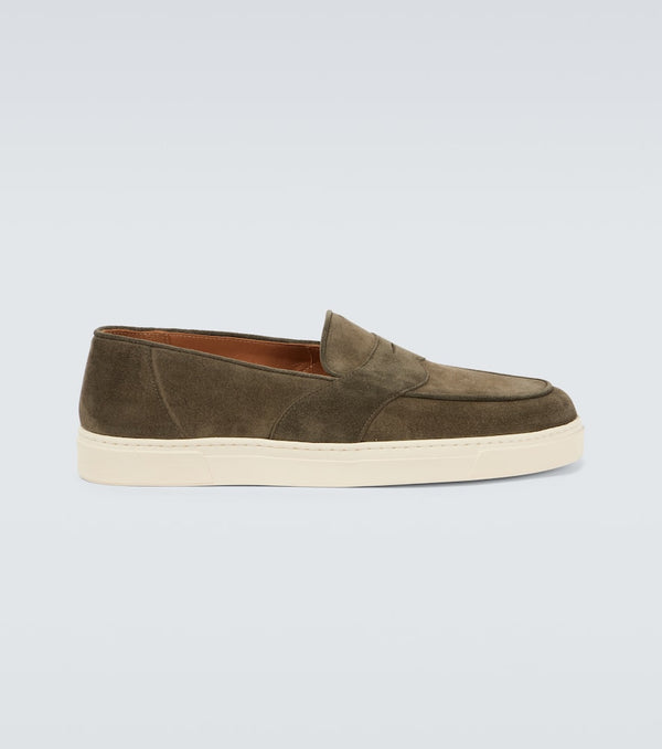 George Cleverley Joey II suede loafers