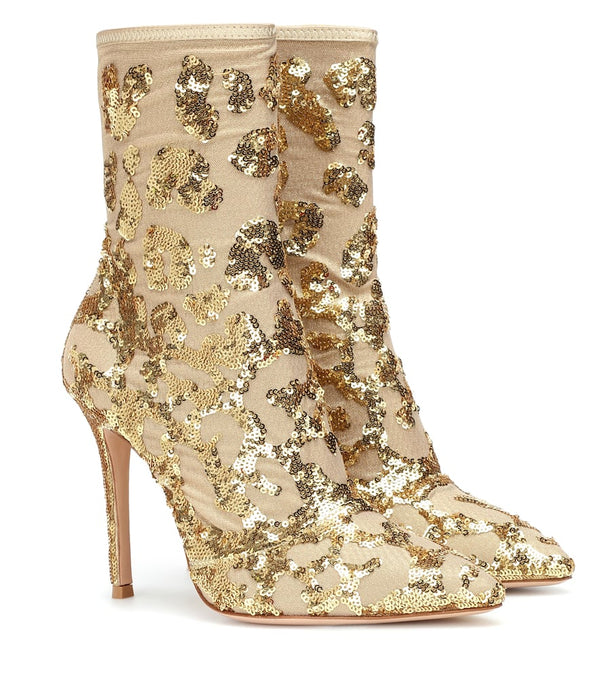 Gianvito Rossi Daze sequined ankle boots