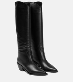 Gianvito Rossi Knee-high leather boots