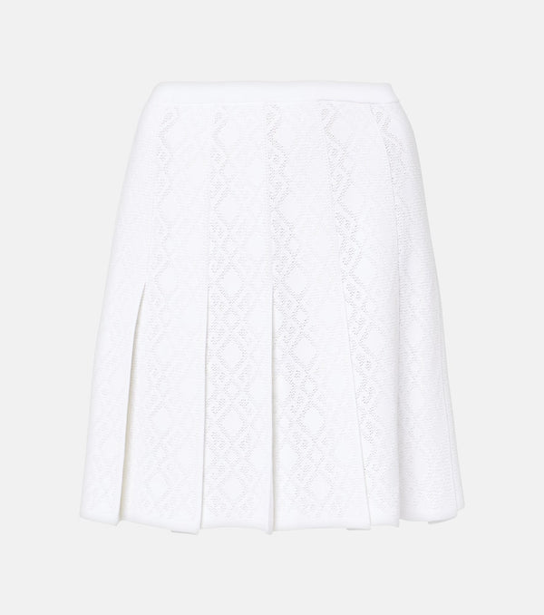 Givenchy Monogram 72 pleated miniskirt