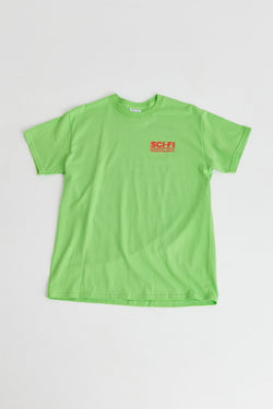 Sci-Fi Fantasy Generic Tech Tee Lime