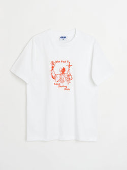 Classic Griptape Keep Skating Kids T-shirt White