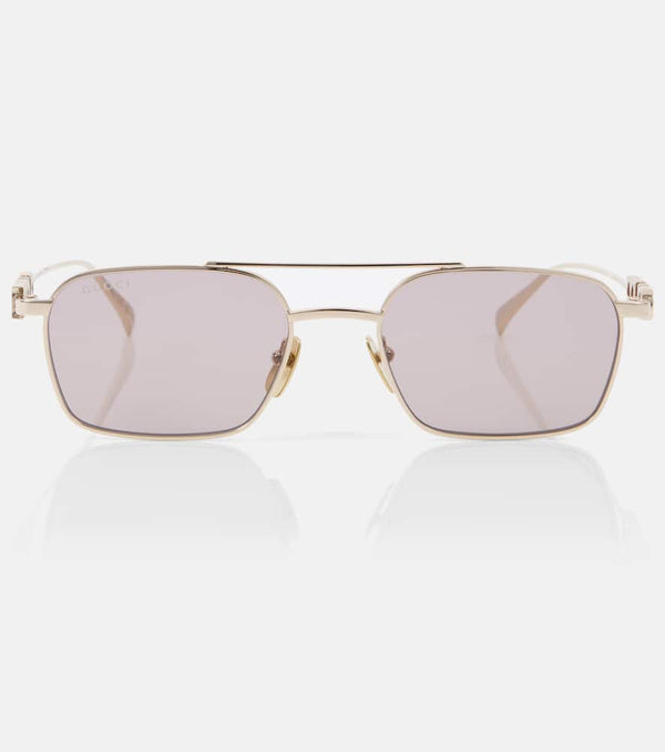 Gucci Gucci Script aviator sunglasses