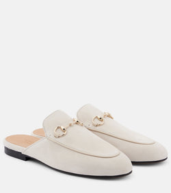 Gucci Princetown leather slippers