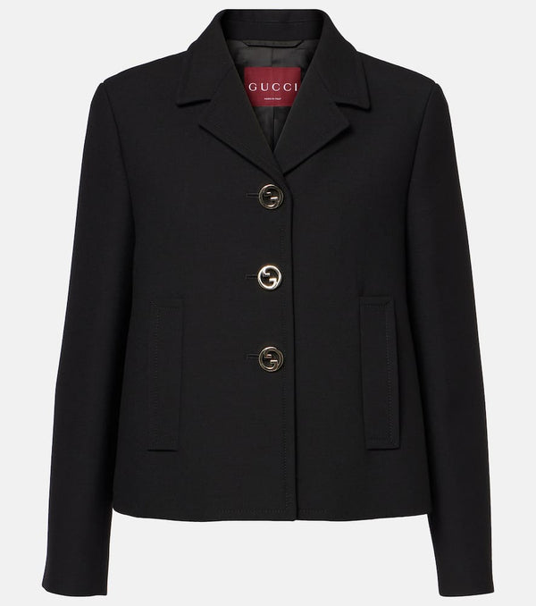 Gucci Wool crêpe jacket