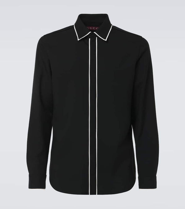 Gucci Wool gabardine shirt