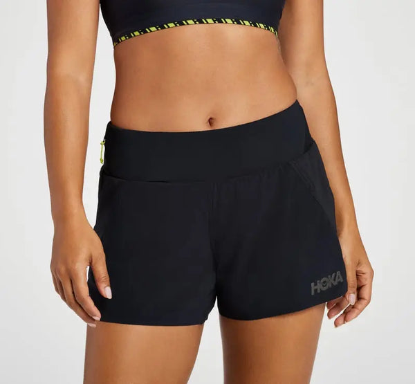 HOKA 4 Short Black