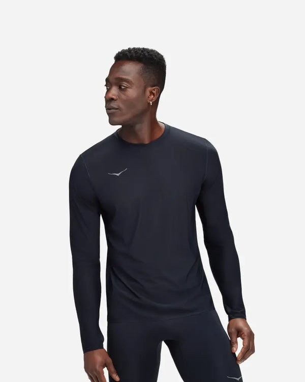 HOKA Airolite Run Long Sleeve Black