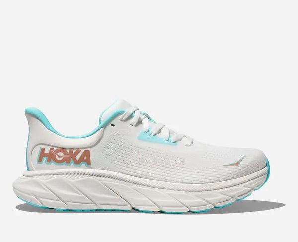 HOKA Arahi 7 Road Running Shoes Frost Rose Gold