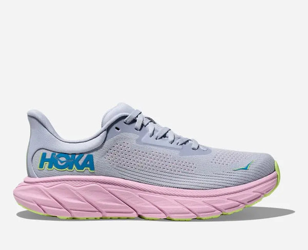 HOKA Arahi 7 Road Running Shoes Gull Pink Twilight