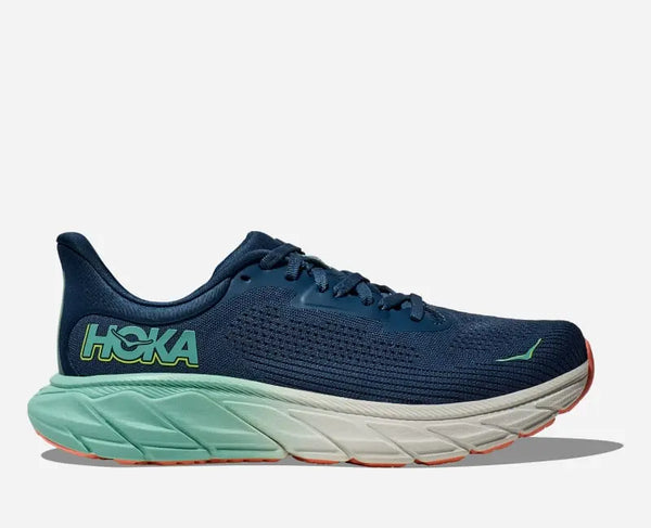 HOKA Arahi 7 Road Running Shoes Midnight Seafoam