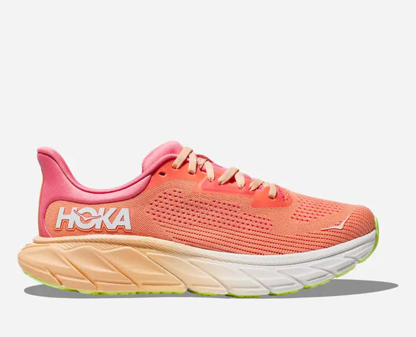 HOKA Arahi 7 Road Running Shoes Papaya Coral