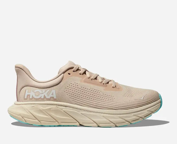 HOKA Arahi 7 Road Running Shoes Vanilla Cream