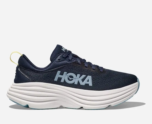 HOKA Bondi 8 Road Running Shoes Varsity Navy White