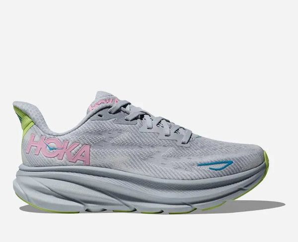 HOKA Clifton 9 Road Running Shoes Gull Sea Ice