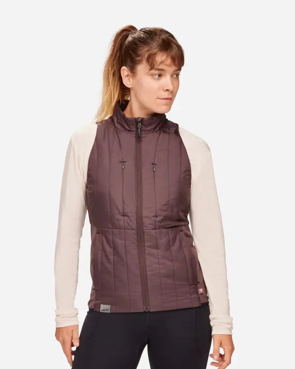 HOKA ColdSnap Vest Raisin