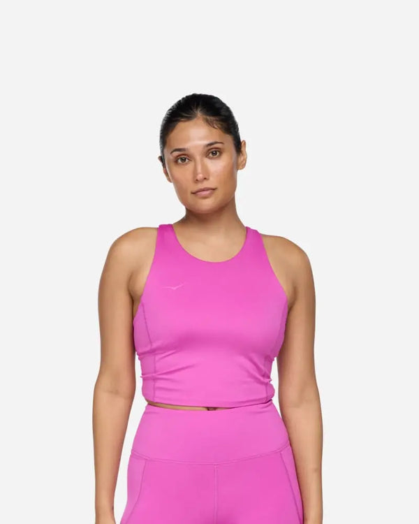 HOKA Elaro Crop Bra Fuschia