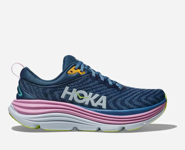 HOKA Gaviota 5 Road Running Shoes Real Teal Shadow