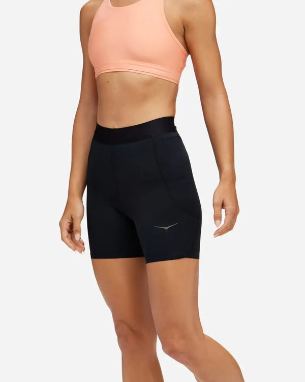 HOKA Novafly 6'' Knit Short Black