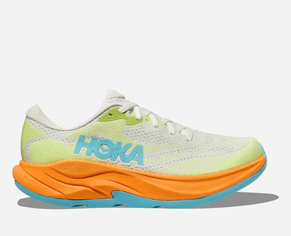 HOKA Rincon 4 Road Running Shoes Frost Lettuce