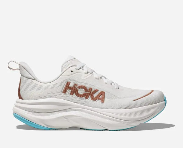 HOKA Skyflow Road Running Shoes Frost Rose Gold