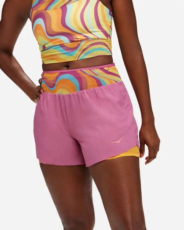 HOKA Skyglide Trail Short Beet Root