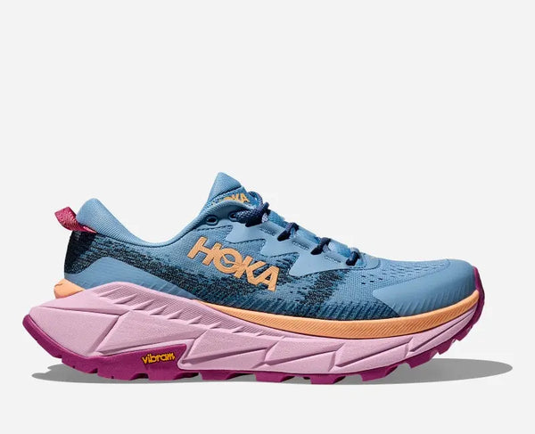 HOKA Skyline-Float X Hiking Shoes Azure Rain Pink Twilight