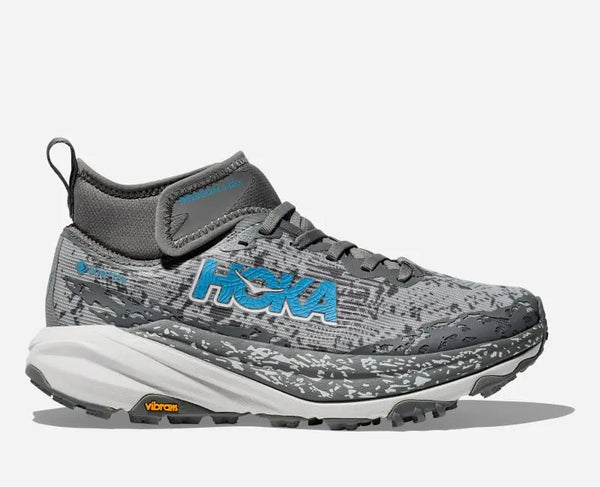 HOKA Speedgoat 6 Mid GORE-TEX Trail Shoes Asteroid Cosmic Grey