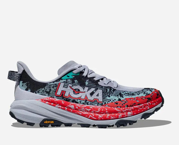 HOKA Speedgoat 6 Trail Shoes Gull Stormy Skies