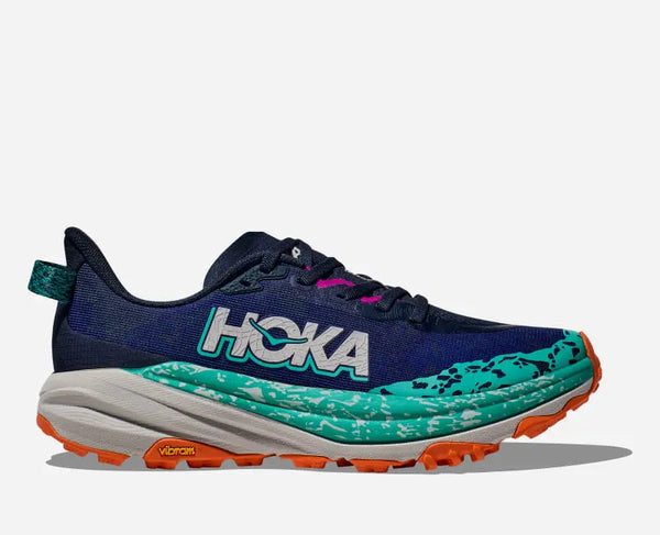 HOKA Speedgoat 6 Trail Shoes Varsity Navy Meteor