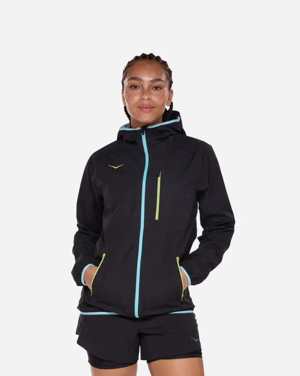 HOKA Tecsky Waterproof Jacket Black