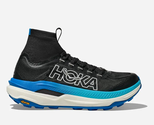 HOKA Tecton X 3 Trail Shoes Black Hoka Blue