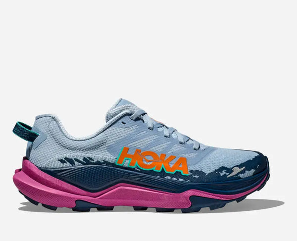 HOKA Torrent 4 Trail Shoes Drizzle Fuchsia