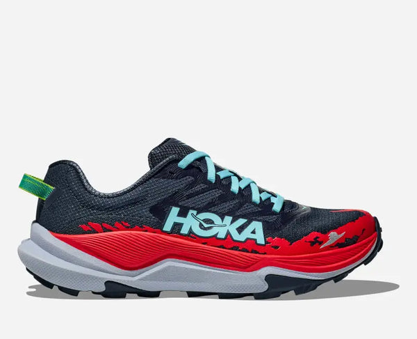 HOKA Torrent 4 Trail Shoes Stormy Skies Cerise