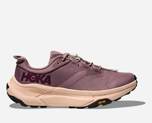 HOKA Transport Hiking Shoes Classic Mauve Dawn Light