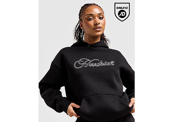 Hoodrich Cherries Boyfriend Hoodie  Black