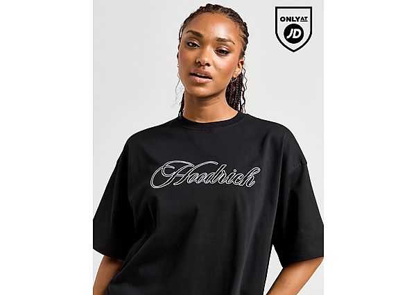 Hoodrich Cherries Boyfriend T Shirt  Black