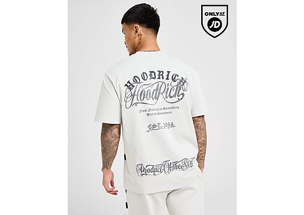 Hoodrich Legacy Oversized T Shirt  Beige