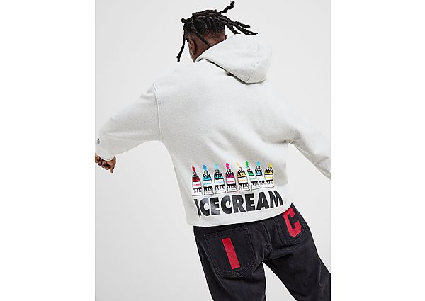 ICECREAM Art Supplies Hoodie  Grey