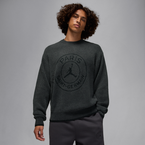 Suéter Tejido Knit Para Hombre Paris Saint-Germain Gris