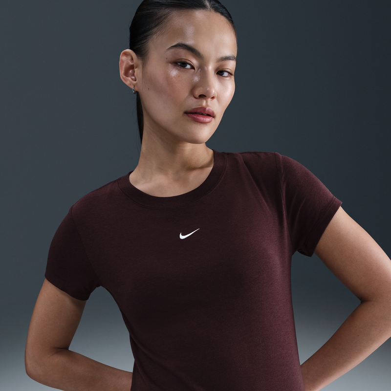 Playera para mujer Nike Sportswear Chill Knit Rojo