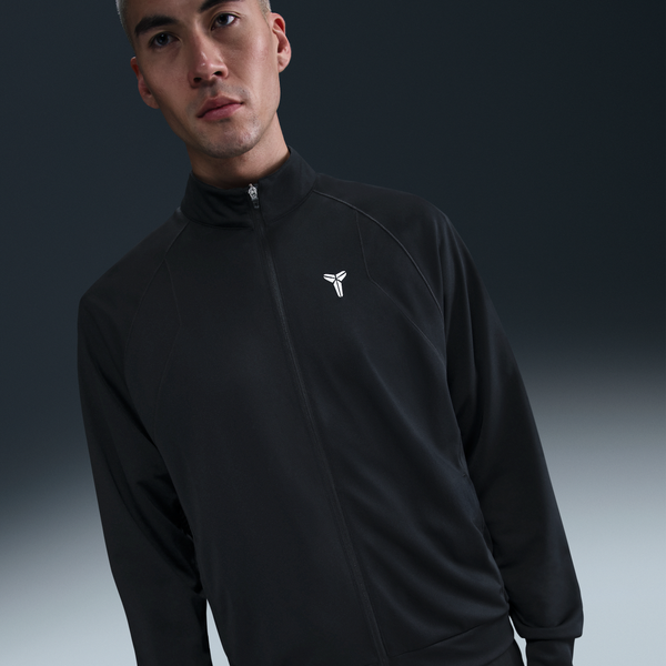 Chamarra Dri-Fit De Tejido Knit Kobe Negro