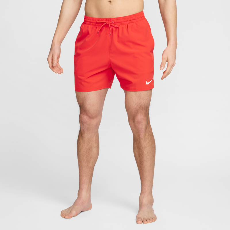 Shorts de vóleibol de 13 cm para hombre Nike Swim Solid Rojo