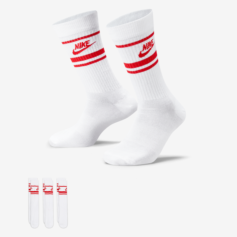 Calcetas (3 pares) Nike Sportswear Dri-FIT Everyday Essential Blanco