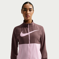 Chamarra de correr Dri-FIT para mujer Nike Tempo Swoosh Run Morado