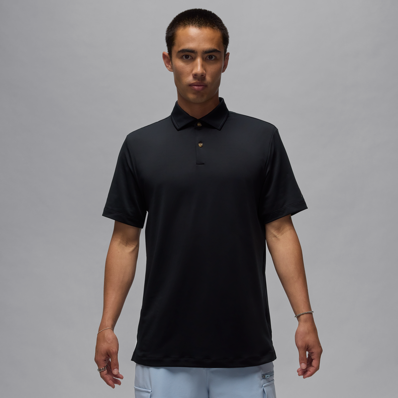 Polo De Golf Para Hombre Jordan Sport Negro